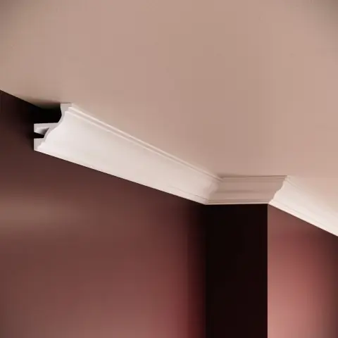 Cornisa polimer rigid, Manavi, ES9 - 4.5x4x200 cm Cumpără acum