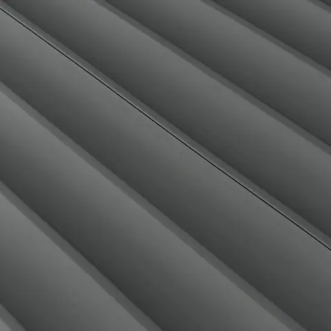 Profil dreapta pentru riflaj decorativ Velutto, Shadow Grey, 6.1x1.3x270 cm Calitate înaltă