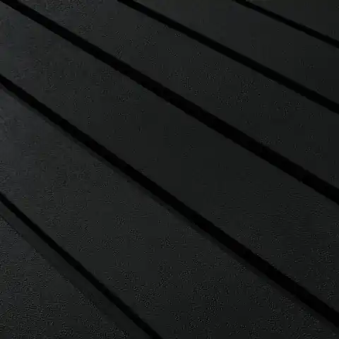 Profil dreapta pentru riflaj decorativ Roca, Onyx Black, 6.9x2x270 cm Disponibil imediat