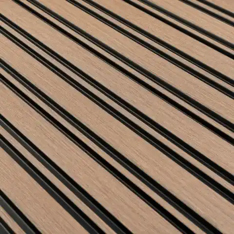 Panou riflaj decorativ 3D Milo, Oak Sonoma, 11.6x1.2x270 cm Retur ușor