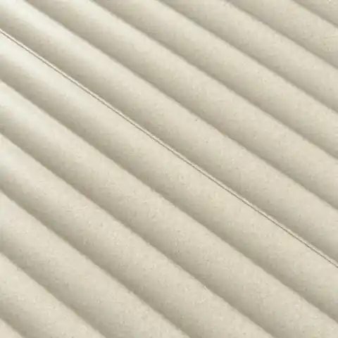 Panou riflaj decorativ 3D Gresso, Ivory Cream, 25x1.3x270 cm Ultima șansă