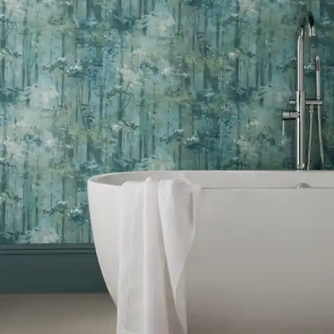 Vezi acum Tapet, Glade, Seafoam Green Luxury Tree, 1838 Wallcoverings, 5.3mp / rola