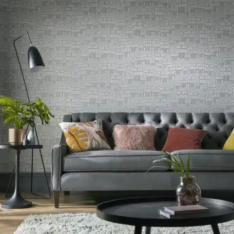 Tapet, Maison, Soft Grey Luxury Patterned, 1838 Wallcoverings, 5.3mp / rola Comandă acum