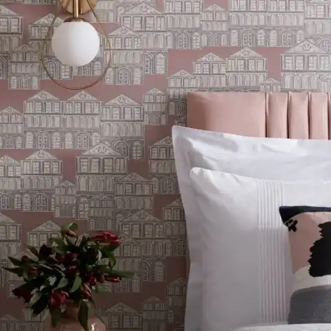 Tapet, Maison, Rose Pink Luxury Patterned, 1838 Wallcoverings, 5.3mp / rola Reducere extra