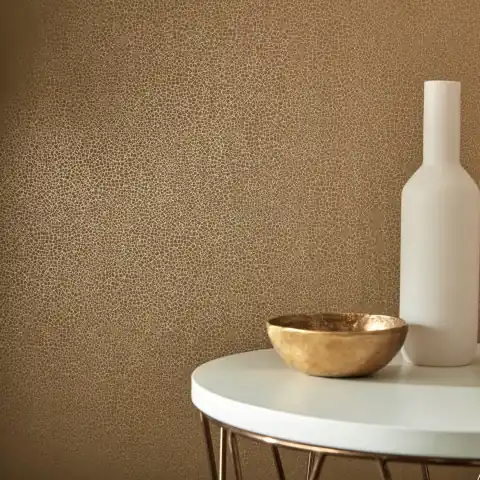 Tapet, Emile, Mustard Yellow Luxury Crackle, 1838 Wallcoverings, 5.3mp / rola Mai ieftin