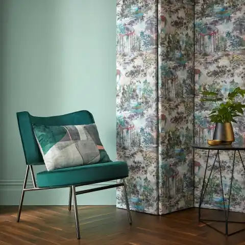 Tapet, Pavilion, Fern Green Luxury Toile, 1838 Wallcoverings, 7mp / rola Preferatul clienților