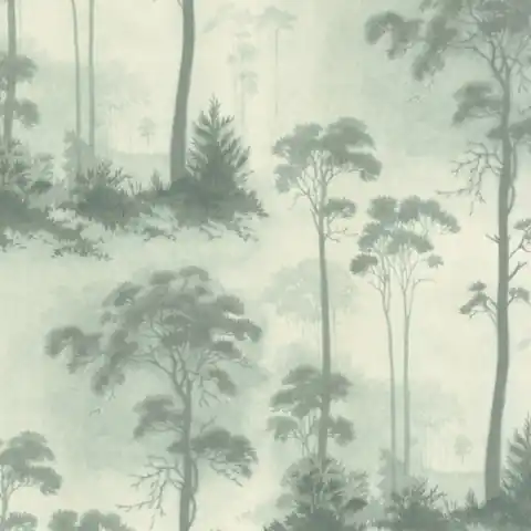 Cumpără online Tapet, Prior Park, Duck Egg Blue Luxury Tree, 1838 Wallcoverings, 5.3mp / rola