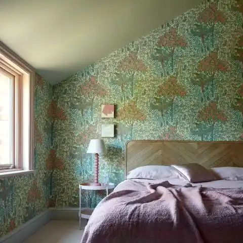 Tapet, Macaw, Olive Green, 1838 Wallcoverings, 5.3mp / rola Mai ieftin