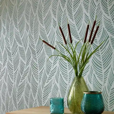 Tapet, Bramble, Mineral Green Luxury Bead, 1838 Wallcoverings, 5.3mp / rola Cel mai bun preț