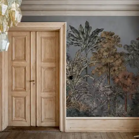 Chilipir Fototapet, Tropical Bellewood, Night, Rebel Walls