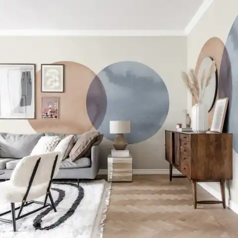 Fototapet, Eclipse, Red Blue, Rebel Walls Reducere extra