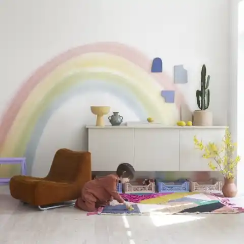 Ieftin Fototapet, Rainbow, Multi, Rebel Walls