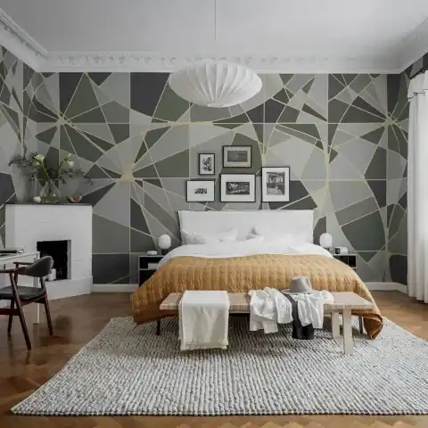 Fototapet, Facet, Moss, Rebel Walls Doar azi
