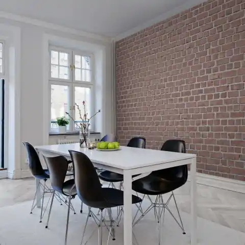 Fototapet, Brick Wall, Red, Rebel Walls Retur gratuit