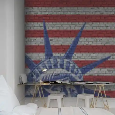 Reducere extra Fototapet, Bricks of Liberty, Rebel Walls