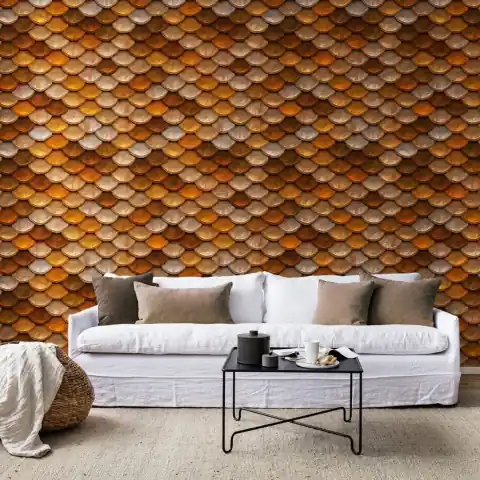 Livrare expres Fototapet, Golden Flakes, Rebel Walls