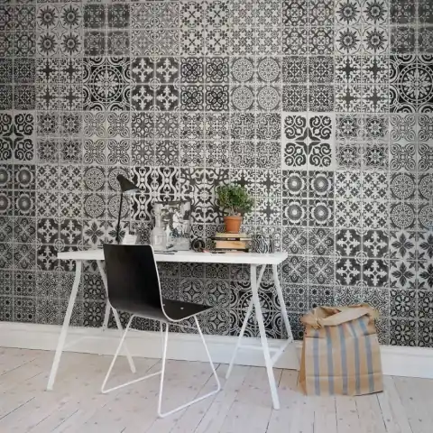 Doar azi Fototapet, Marrakech, Black, Rebel Walls