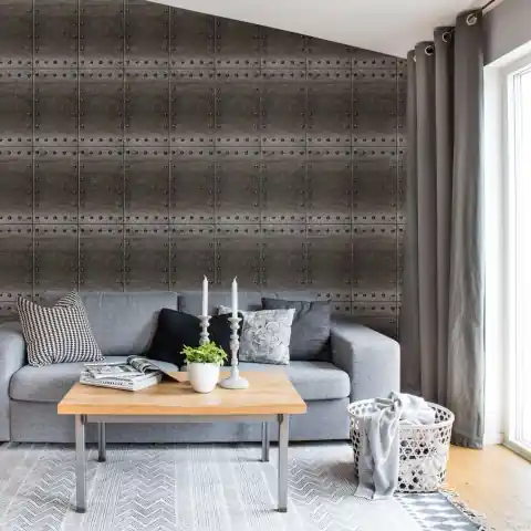 Fototapet, Riveted Tiles, Rebel Walls Bestseller