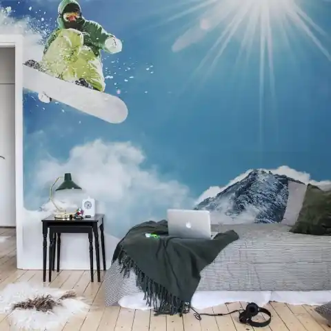 Ofertă limitată Fototapet, Snowboard, Rebel Walls