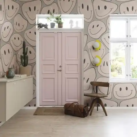 Lichidare de stoc Fototapet, Happy Rebel Soft Pink, Rebel Walls