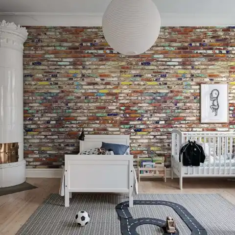 Cumpărături sigure Fototapet, Color Tiles, Rebel Walls