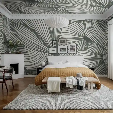 Vezi acum Fototapet, Opulence Lines, Moss, Rebel Walls