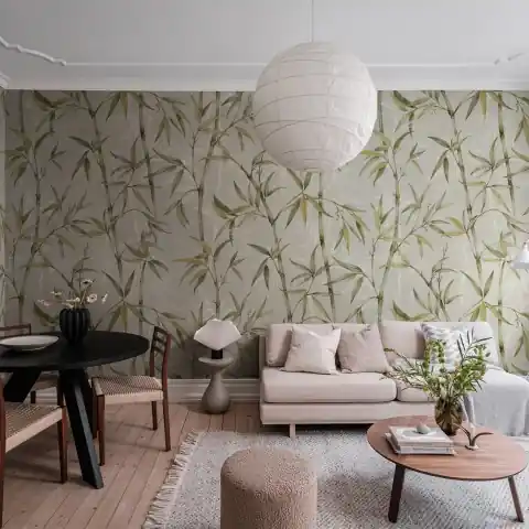 Fototapet, Bamboo Garden, Green, Rebel Walls Cumpără acum