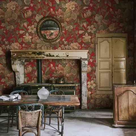 Fototapet, Vintage Flora, Velvet, Rebel Walls Vezi acum
