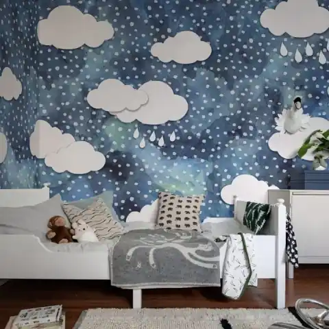 Promoție Fototapet, Rainy Clouds Sky, Rebel Walls