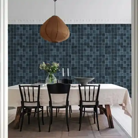 Fototapet, Ceramic Tiles, Azurite, Rebel Walls Ofertă specială