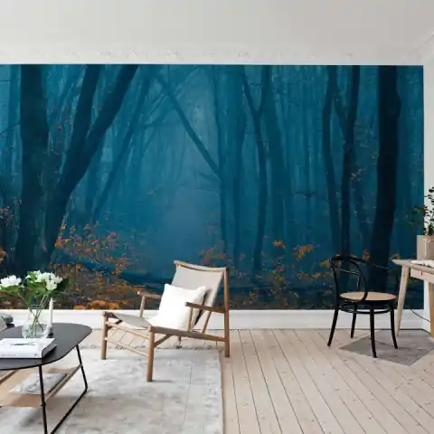 Fototapet, Hazy Forest, Rebel Walls Calitate înaltă
