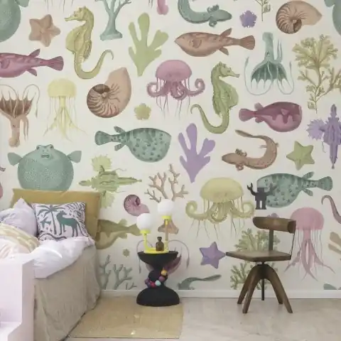 Comandă acum Fototapet, Sea Life, Pastel, Rebel Walls