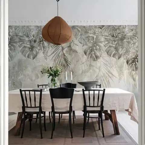 Fototapet, Monstera Leaves, Rebel Walls Expediere rapidă