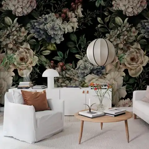 Fototapet, Vintage Bouquet, Rebel Walls Cel mai bun preț