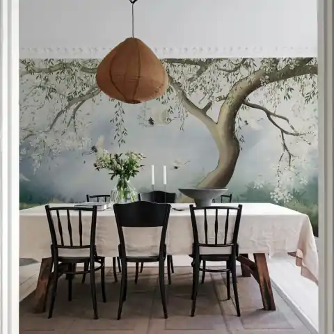 Retur gratuit Fototapet, Tree of Dreams, White, Rebel Walls
