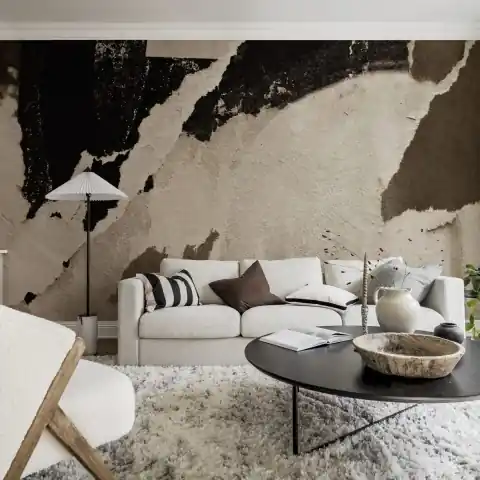 Fototapet, Rip Off, Brown, Rebel Walls Promoție