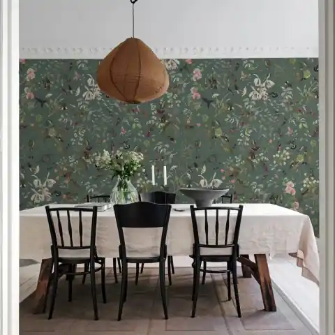 Fototapet, Hummingbird, Lush, Rebel Walls Livrare expres