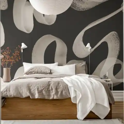 Noutate Fototapet, Waves, Black, Rebel Walls