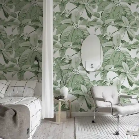 Chilipir Fototapet, Chestnut, White, Rebel Walls