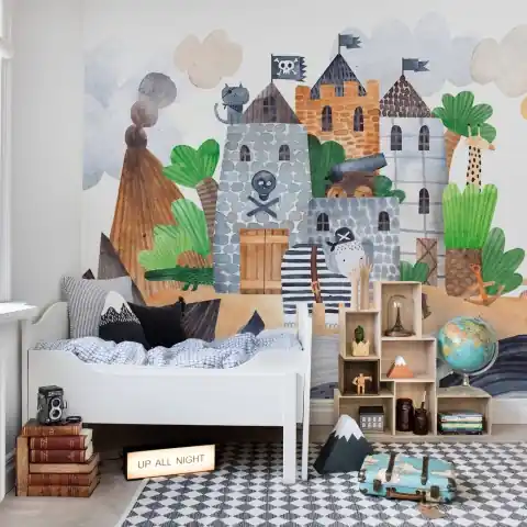 Fototapet, Castle of Pirates, Rebel Walls Bestseller