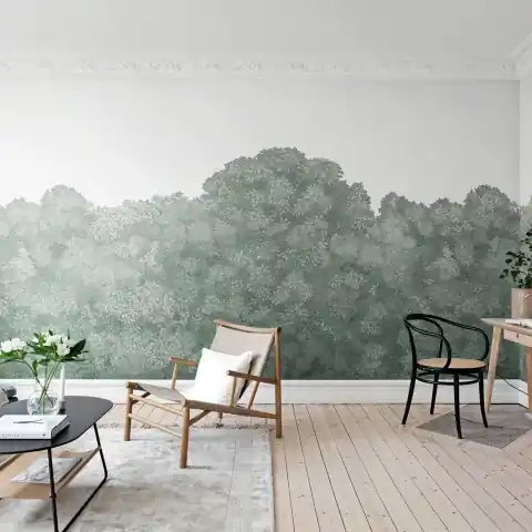 Fototapet, Belle Buisson, Turquoise, Rebel Walls Cumpărături sigure