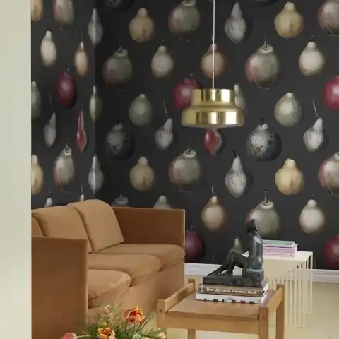 Fototapet, Vintage Pear, Midnight, Rebel Walls Preț redus