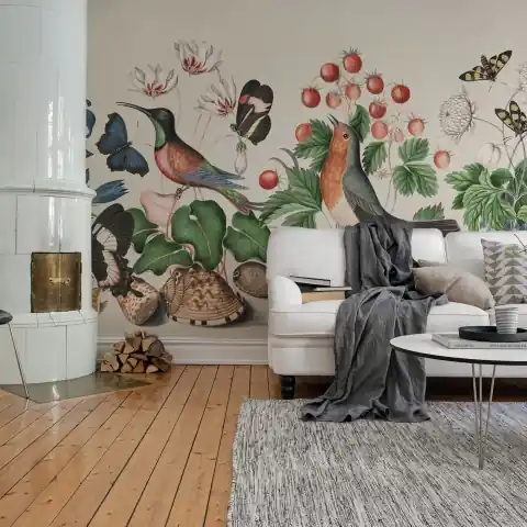 Fototapet, Flora and Fauna, Color, Rebel Walls Preț redus