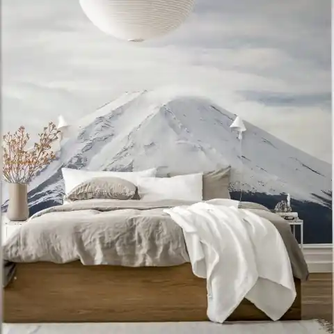 Fototapet, Mountain Top, Gray, Rebel Walls Lichidare de stoc