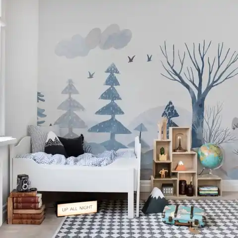 Fototapet, Winter Woods, Rebel Walls Ultima șansă