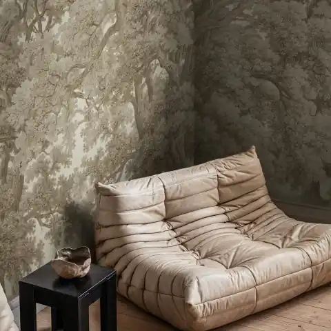 Fototapet, Vintage Oaks, Beige, Rebel Walls Promoție