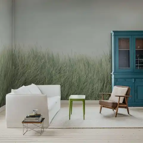 Fototapet, Scandinavian Reed, Green, Rebel Walls Cumpără acum