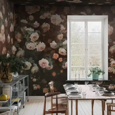 Fototapet, Regal Rose, Apricot, Rebel Walls Popular
