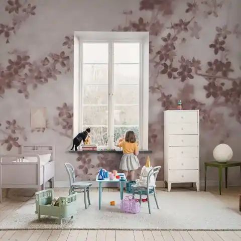 Fototapet, Apple Bloom, Pink, Rebel Walls Preț mic