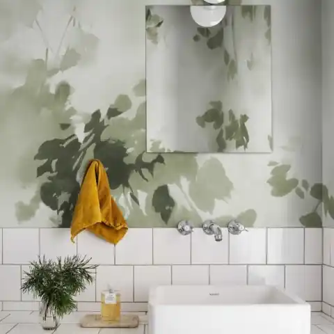 Fototapet, Hazy Leaves, Green, Rebel Walls Vezi acum